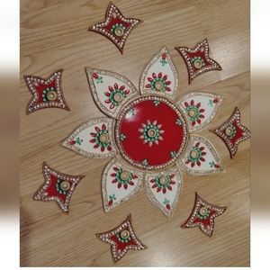 Indian wedding, Diwali, home decor. Pooja accessories or Yoga studio & boho  New